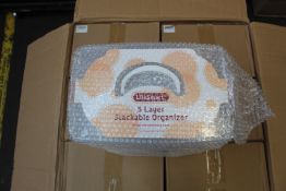 Twelve as new LifeSmart 5 Layer Stackable Organizers.