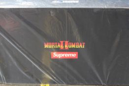 A boxed as new Supreme X Mortal Kombat II by Arcade1up Arcade Machine (A27 FW20).