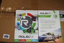 A Rolec EVCL2016 BasicCharge Pedestal Charging Point 1000mm.