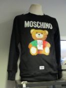 An as new Moschino Couture! This is not a Moschino Toy sweater in black (TG 42).