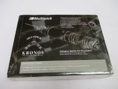 A boxed as new Multipick Kronos (Powerful electric lock pick gun with charger, allen key, Li-ion