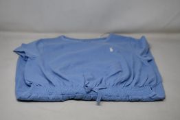 Six girls as new Ralph Lauren play dresses in blue (Sizes 4, 5, 6, 6X, 8-10, 16).