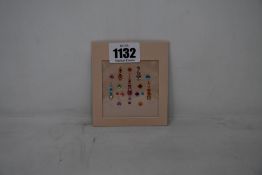 Fifty packs of as new Gigi Bindi Rainbow Coloured Crystals from Mercy London (Indian face jewels).