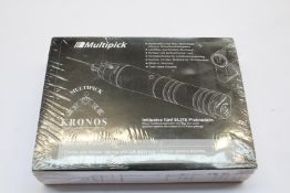 A boxed as new Multipick Kronos (Powerful electric lock pick gun with charger, allen key, Li-ion