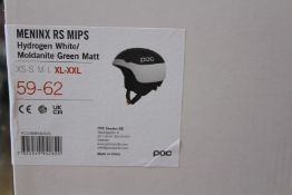 A boxed as new POC Meninx RS MIPS snow helmet.