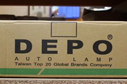 A set of smoked rear tail lights for a BMW X5 E70.