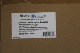 Six Newark Outdoor Landscaping Rock Speakers 50-14920.