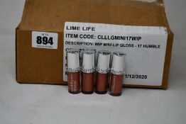 A large quantity of as new Lime Life by Alcone - lip gloss - 17 Humble (Approximately 70).