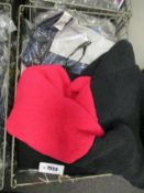 A quantity of as new Oakley and Rip Curl clothing and accessories.