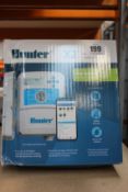 Two boxed as new Hunter 14 station Wi-Fi capable irrigation controllers.