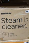 A boxed as new Dupray Neat multi use steam cleaner.