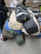 Tents and related (Items may be incomplete).