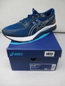 A pair of as new Asics Gel-Nimbus 21 trainers (UK 11).