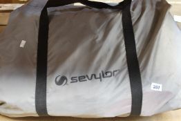 A pre-owned Sevylor inflatable kayak (Item untested and may be incomplete, viewing recommended).