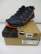 A pair of men's as new Salomon XA 3D v8 GTX boots (UK 10).
