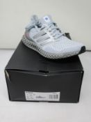 A pair of as new Adidas Ultra4D (UK 6.5).