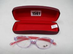 A pair of as new Calvin Klein glasses frames.