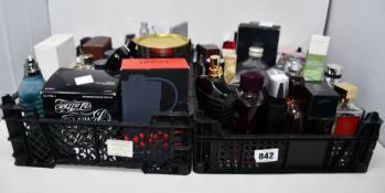 A quantity of part used eau de parfum/toilette to include Diesel, Jean Paul Gaultier, Chanel,