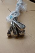 Six men's as new Titleist T300 right handed golf irons (5, 6, 7, 8, 9 and P).