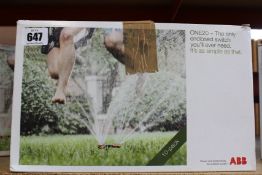 Ten ABB ONE20 Enclosed Switches (Grey).