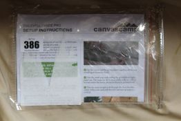 A pre-owned Canvas Camp Sibley Ultimate Pro bell tent (Item untested).