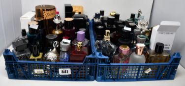A quantity of part used eau de parfum/toilette to include Carolina Herrera, Issey Miyake,