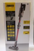 A new Zanussi Red Z8 Complete Clean cordless rechargeable 400W, 0.05L foldable vacuum cleaner (