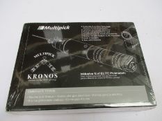 A boxed as new Multipick Kronos (Powerful electric lock pick gun with charger, allen key, Li-ion