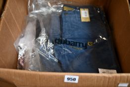 Assorted as new Dubarry of Ireland clothing; a Killashee gilet (2XL), two Chamomile blouses in