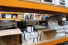 A quantity of assorted candles to include Aroma Art, Cabana Candles, wedding candles and jar