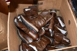 Eight pairs of as new Jana Relax boots (Assorted sizes).