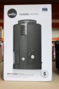 A Wilfa Coffee Grinder Black CGWS-130B.