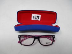 A pair of as new Calvin Klein glasses frames.