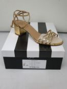 A pair of as new Aquazzura Firs Kiss sandals (EU 39).
