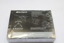 A boxed as new Multipick Kronos (Powerful electric lock pick gun with charger, allen key, Li-ion