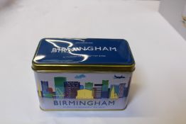 Forty eight tins of Birmingham English Breakfast Teabags (40s, 03/23).