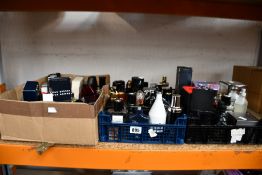A quantity of part used eau de parfum/toilette to include YSL, Versace, Hugo Boss, Chanel, Police,