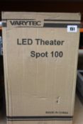 A Varytec LED Theatre Spot 100 3000k.