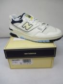 A pair of men's boxed as new Rich Paul for New Balance 550 sneakers (UK 10).