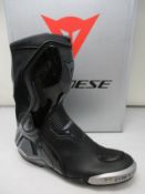 A pair of as new Dainese Torque 3 Out boots (EU 44).