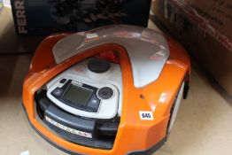 A pre-owned Stihl iMow RMI 632 Robotic Mower (NOTE: This item powers on but is untested, viewing