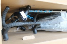 A pre-owned Ridley X-Night Cyclo Cross bike in black and blue (NOTE: This item has been