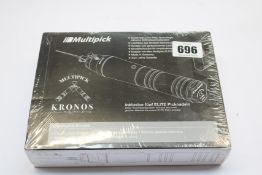A boxed as new Multipick Kronos (Powerful electric lock pick gun with charger, allen key, Li-ion