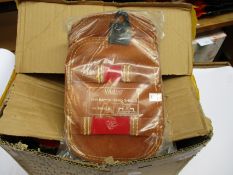 A box of Weldas PFR Rayon welding reflective hand shields (Approximately 100 items).