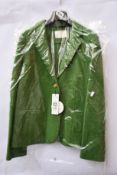 An as new Oui wool blazer in green (Size 42 - RRP £225).