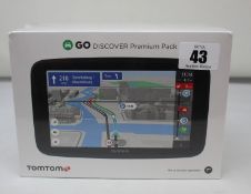 A boxed as new TomTom GO Discover 7