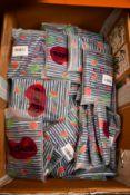 A quantity of as new Bibado baby coveralls in watermelon design (Approximately 95).