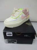 A pair of women's as new Nike AF1 Shadow (UK 5).