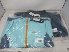 A women's as new Jack Wolfskin Whirlwind jacket (M - RRP £95) and a women's Go Hike jacket (S -