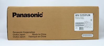 A boxed as new Panasonic WV-S1531LN 1080P H.265 Outdoor Super Dynamic Full HD Network Box Camera (